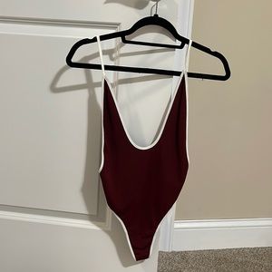 Extreme open JLUXLABEL bodysuit! Size small! NWT!